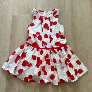 Janie and Jack Red Floral Dress